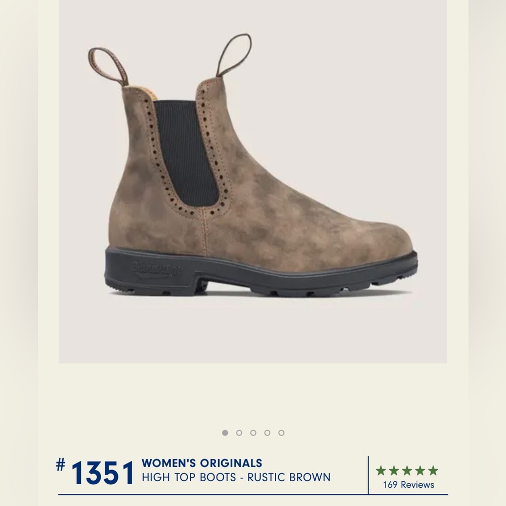 1351 Rustic Brown Boots NWOB